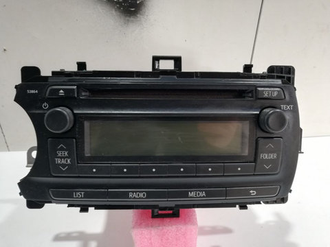 Radio CD Toyota Yaris 3 An 2011 2012 2013 2014 cod 86120-0D640