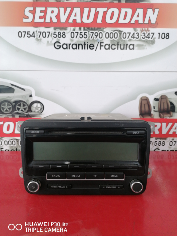 Radio CD Volkswagen Golf 5 Plus 1.9 Motorina 2009, 1K0035186AB