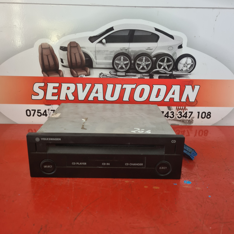 Radio CD Volkswagen Passat 1.9 Motorina 2002, 1J0035119C