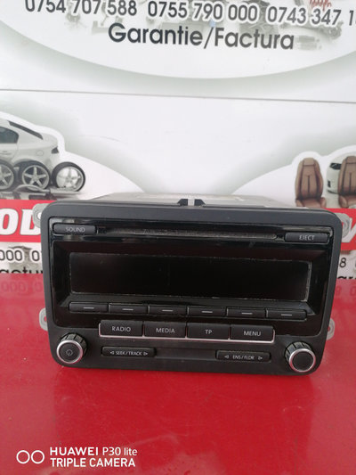 Radio CD Volkswagen Passat B7 2.0 Motorina 2013, 1