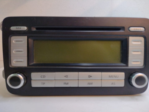 Radio CD Vw Passat, Golf, Touran, Caddy 19. 1K0035186L, 7643221360 1K0 035 186 L, 1k0 035 186 L, 1K0035186 L, 1KO035186 L, 1KO035186L 7 643 221 360 Volkswagen VW Golf 5 [2003 - 2009]