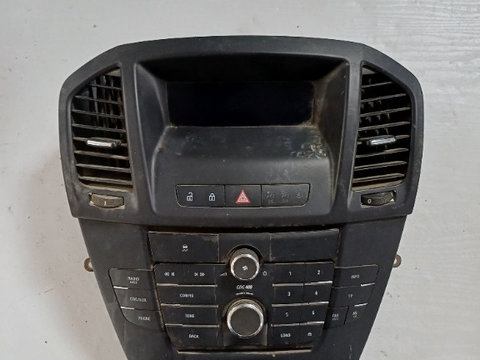 Radio complet cu panou clima și display Opel Insignia 2.0 A20DTH 2010 euro 5