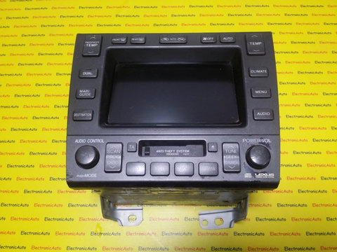 Radio, Display Navigatie Lexus GS, 8611130180, 1340000840C101, 16200032