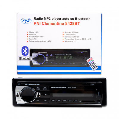 Radio MP3 player auto PNI Clementine 8428BT 4x45w 