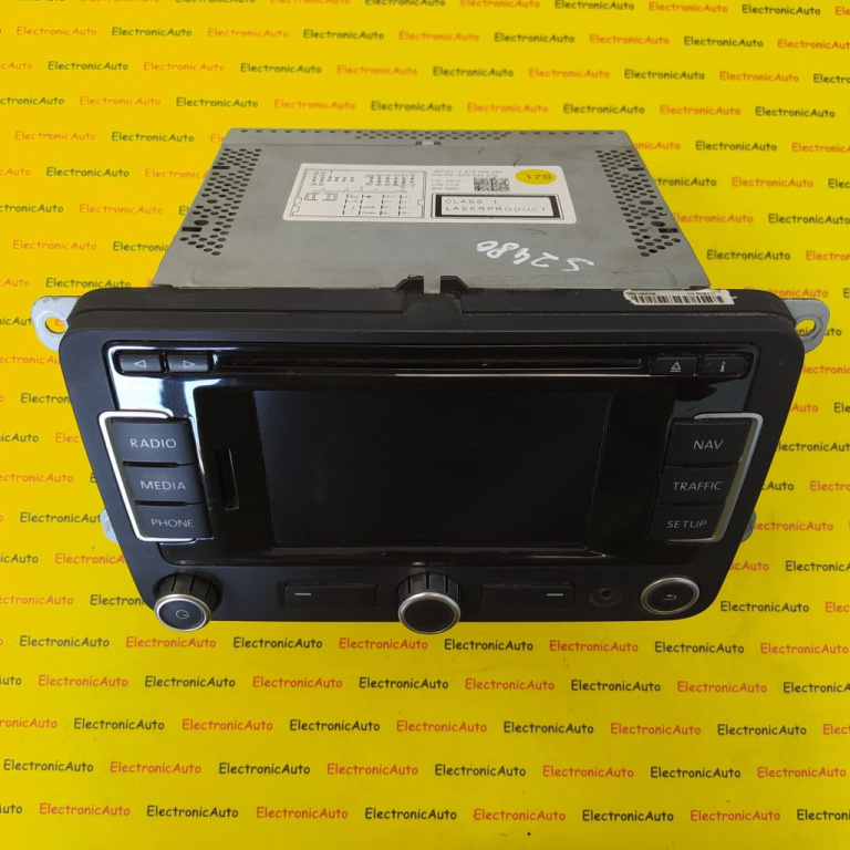 Radio Navigatie Volkswagen Golf 6, 3C0035270, 8157612032080