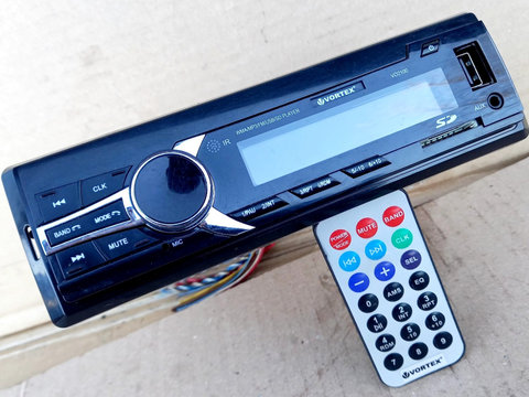 Radio player Vortex cu USB Aux si telecomanda Vw Skoda Opel Renault