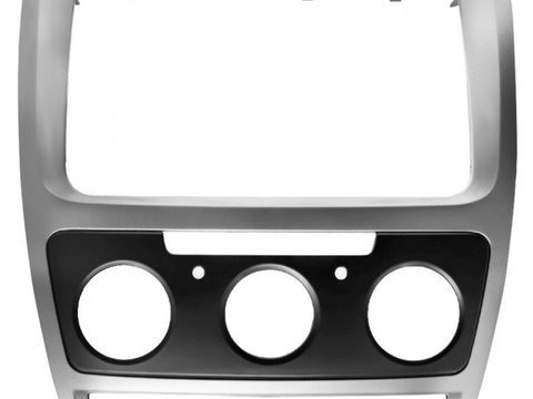 Rama adaptoare pentru navigatii de 7, 8 si 9 inch - Skoda Octavia II facelift 2009 - 2013 cu clima manuala
