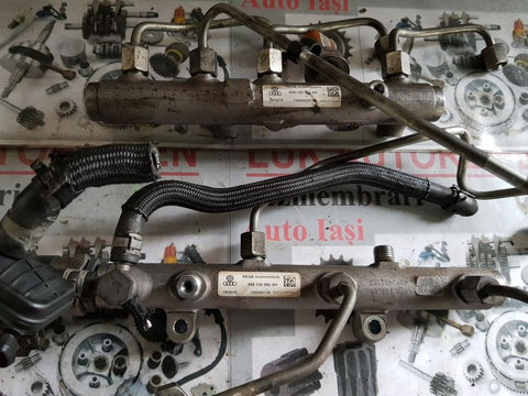 Rampă presiune injectoare Audi A6 A8 Q7 VW Touareg motor 3.0 TDI