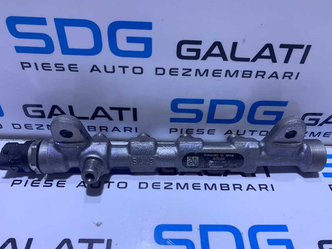Rampa cu Senzor Presiune Injectoare Fiat Doblo 1.6 JTD Multijet 2009 - Prezent Cod 55215208 0445214192