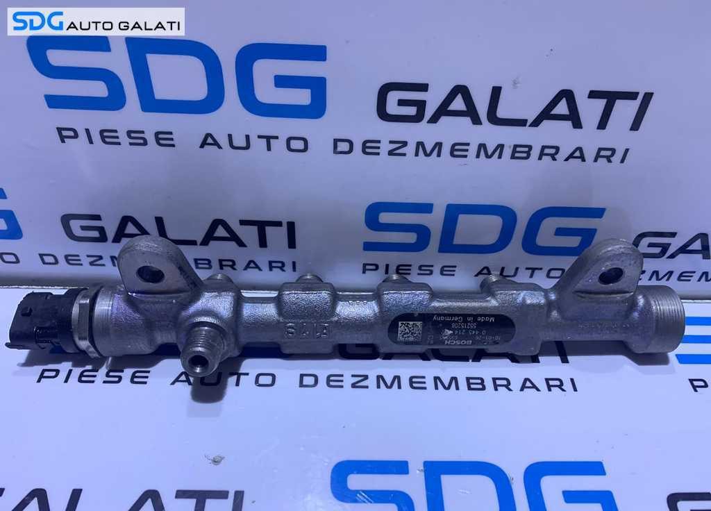 Rampa cu Senzor Presiune Injectoare Fiat Doblo 1.6 JTD Multijet 2009 - Prezent Cod 55215208 0445214192[S0280]