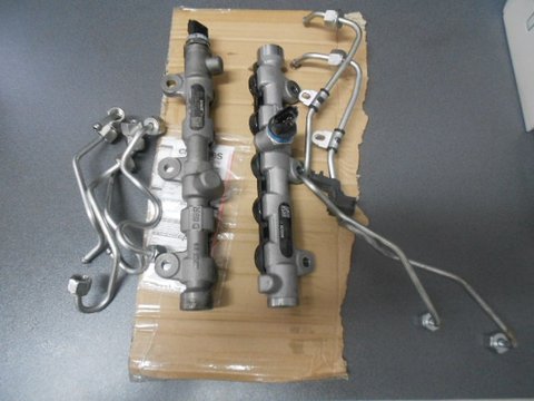 Rampa (flaut) commonrail si senzor pentru Renault-Opel-Nissan 2.3 DCI