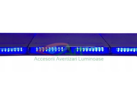 Rampa girofar LED Nevada 120 cm 12 24v Albastru