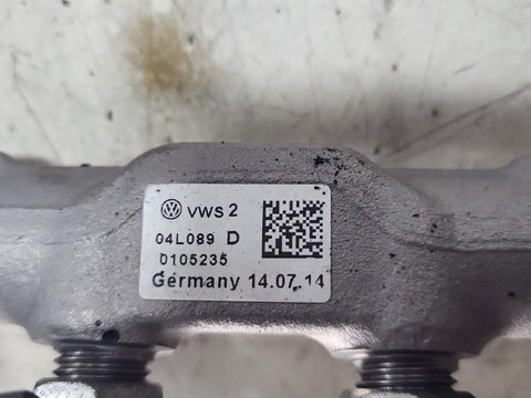 Rampa Inalte Injectoare Audi A3 2.0 dCi COD: 04L089D