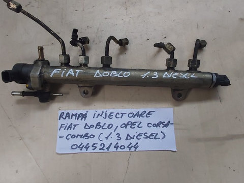 Rampa injectoare cod 0445214044 Fiat Doblo 1.3 jtd / 2005