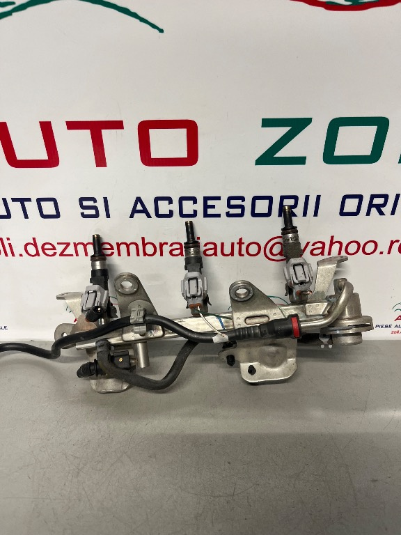 Rampa injectoare cu injectoare pentru Dacia Logan 2 0.9 TCE an 2014 , cod 175201470R, 0280158366