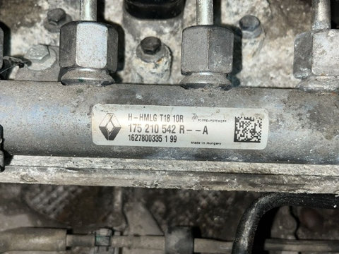 Rampa injectoare cu senzor Opel Vivaro B 1.6 diesel 89kw R9M-H4 2017 HMLGT1810R 175210542R 2017
