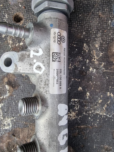 Rampa injectoare cu senzor presiune Audi A4 B8 / A