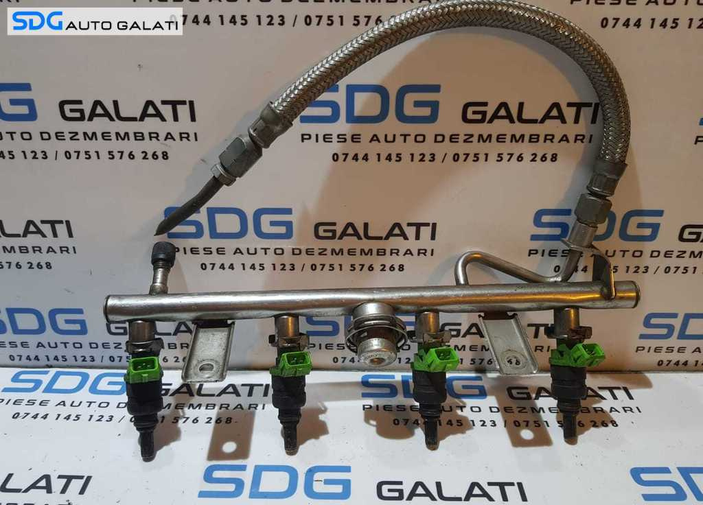 Rampa Presiune Cu Injectoare Si Supapa Regulatoare Control Presiune Mercedes Benz C Class Clasa C W203 C180 Kompressor 2001 - 2007 Cod 0280161511 2710780549