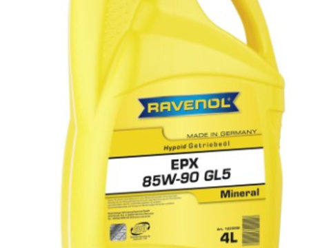 Ravenol ulei cutie viteze manuala Ravenol GETR EPX 85W90 GL5 4L