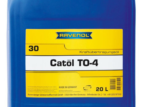 Ravenol ulei hidraulic catoel to-4 sae 30 20l