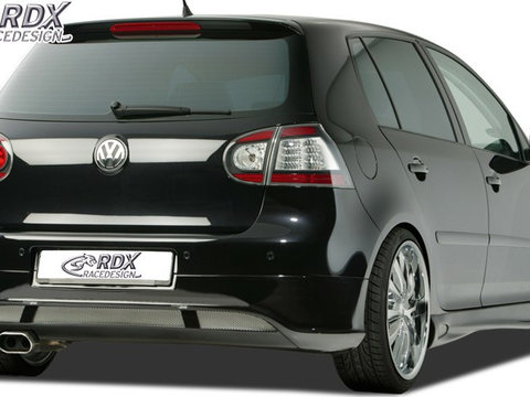 RDX Difuzor Difuzor prelungire bara spate pentru VW Golf 5 "V2" Fusta bara spate Heck RDHA031 material ABS