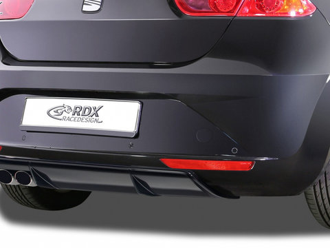 RDX Difuzor Difuzor prelungire bara spate pentru SEAT Leon 1P Facelift (2009+) Diffusor ornament parte spate difuzor spate RDHAD2004 material ABS