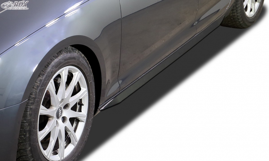 RDX Praguri Laterale pentru AUDI A4 8W B9 (-2019 & Facelift 2019+) "Slim" RDSL500041 material ABS