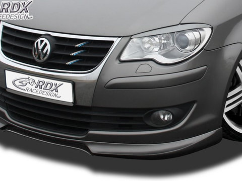 RDX Prelungire Spoiler Bara fata pentru VW Touran 2007+ lip bara fata Spoilerlippe RDFA055 material GFK