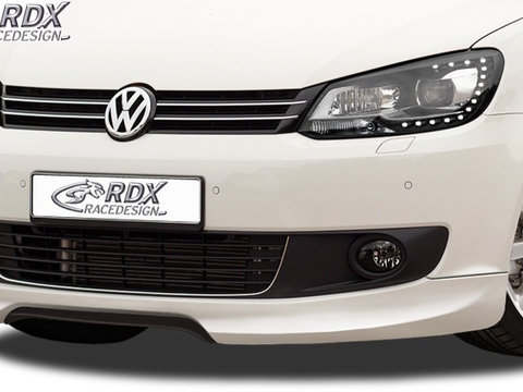 RDX Prelungire Spoiler Bara fata pentru VW Touran 1T1 Facelift 2011+ lip bara fata Spoilerlippe RDFA018 material GFK
