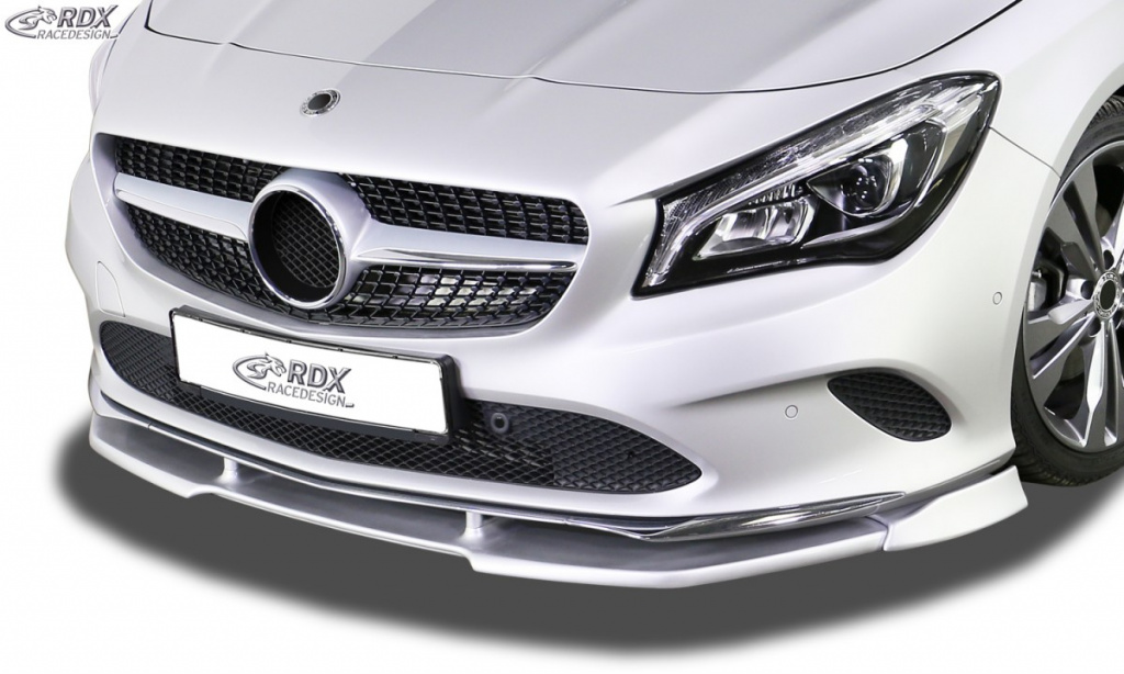 RDX Prelungire Spoiler Bara fata VARIO-X pentru MERCEDES CLA C117/W117 2016+ lip bara fata Spoilerlippe RDFAVX30816 material Plastic