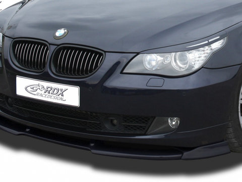 RDX Prelungire Spoiler Bara fata VARIO-X pentru BMW 5er E60 / E61 2007+ lip bara fata Spoilerlippe RDFAVX30156 material Plastic