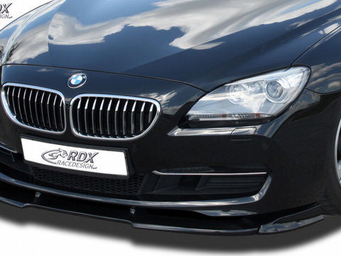 RDX Prelungire Spoiler Bara fata VARIO-X pentru BMW 6er F12 / F13 (2011+) lip bara fata Spoilerlippe RDFAVX30165 material Plastic