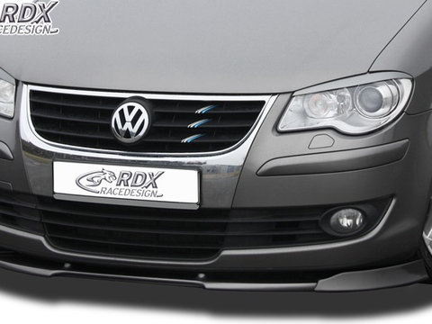 RDX Prelungire Spoiler Bara fata VARIO-X pentru VW Touran 2007+ lip bara fata Spoilerlippe RDFAVX30588 material Plastic