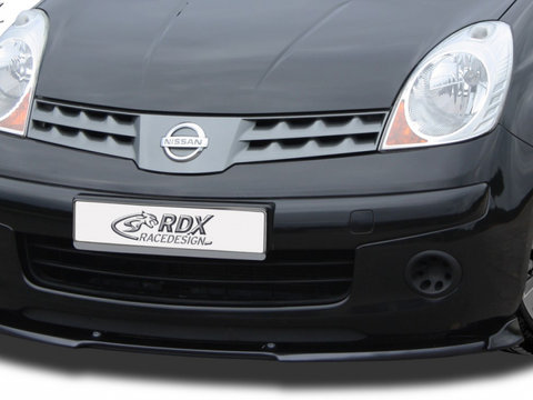 RDX Prelungire Spoiler Bara fata VARIO-X pentru NISSAN Note (E11) 2005-2009 lip bara fata Spoilerlippe RDFAVX30409 material Plastic