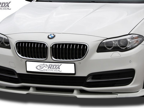 RDX Prelungire Spoiler Bara fata VARIO-X pentru BMW 5er F10 / F11 Facelift 2013+ lip bara fata Spoilerlippe RDFAVX30683 material Plastic