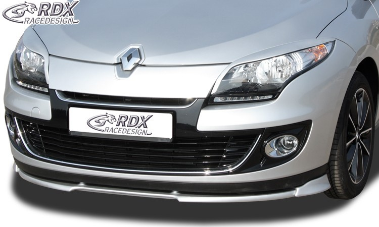 RDX Prelungire Spoiler Bara fata VARIO-X pentru RENAULT Megane 3 Limousine / Grandtour (2012+) lip bara fata Spoilerlippe RDFAVX30483 material Plastic