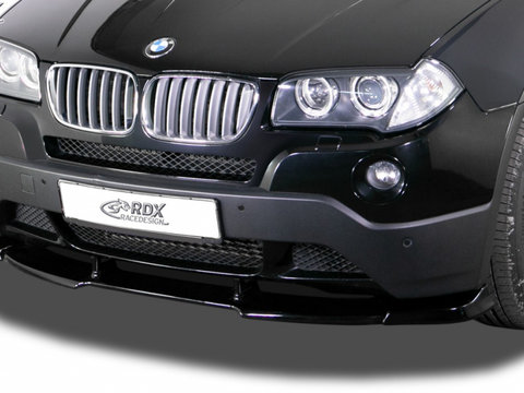 RDX Prelungire Spoiler Bara fata VARIO-X pentru BMW X3 E83 2003-2010 lip bara fata Spoilerlippe RDFAVX30179 material Plastic