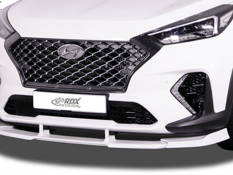 RDX Prelungire Spoiler Bara fata VARIO-X pentru HYUNDAI Tucson N-Line (TL) 2018-2020 lip bara fata Spoilerlippe RDFAVX30107 material Plastic