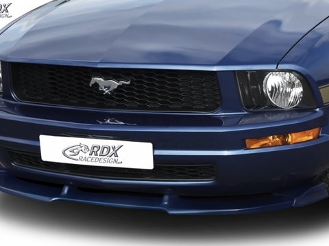 RDX Prelungire Spoiler Bara fata VARIO-X pentru FORD Mustang V (2004-2009) lip bara fata Spoilerlippe RDFAVX30714 material Plastic