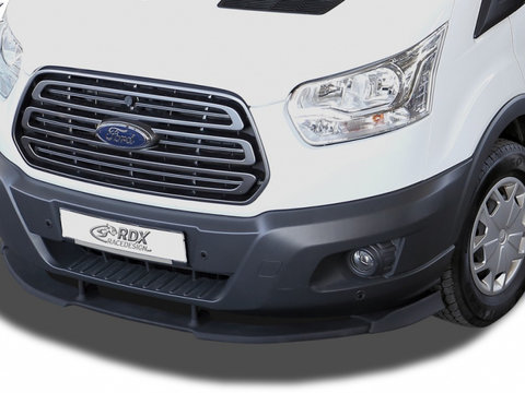 RDX Prelungire Spoiler Bara fata VARIO-X pentru FORD Transit MK7 2014-2018 lip bara fata Spoilerlippe RDFAVX30784 material Plastic
