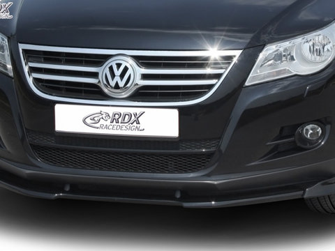 RDX Prelungire Spoiler Bara fata VARIO-X pentru VW Tiguan (2007-2011) lip bara fata Spoilerlippe RDFAVX30701 material Plastic