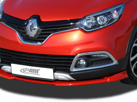 RDX Prelungire Spoiler Bara fata VARIO-X pentru RENAULT I (2013-2019) Captur lip bara fata Spoilerlippe RDFAVX30755 material Plastic