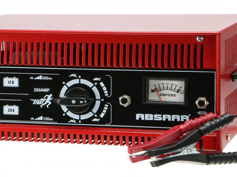 Redresor baterie auto Absaar Germany 12V/ 24V 30A incarcator cu incarcare normala/rapida + Robot pornire 250Amps