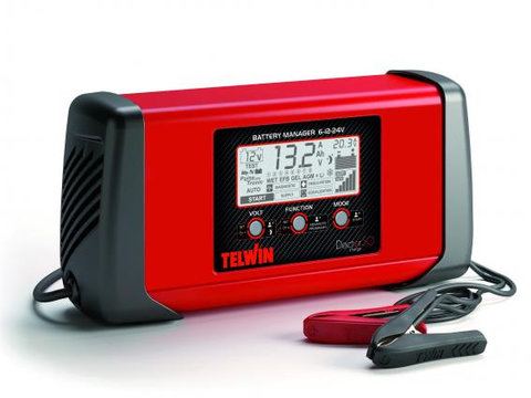 Redresor cu functie de pornire si management complet baterii TELWIN Doctor Charge 50, 230v 6V/12V/24V