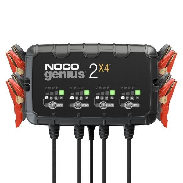 Redresor cvadruplu Noco GENIUS2X4 auto/moto 6V/12V