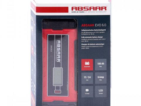 Redresor Digital Automat Evo 6.0 Absaar 6A 12/24V 158002