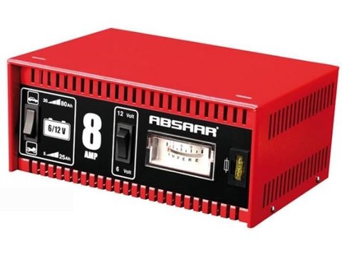Redresor / incarcator baterie auto ABSAAR 8A, 6-12V