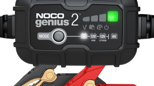 Redresor Noco Genius 2 auto/moto 6V/12V 