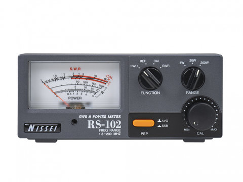 Reflectometru PNI Nissei RS-102 SWR 1.8-200Mhz Wattmeter 0-200W PNI-RS-102