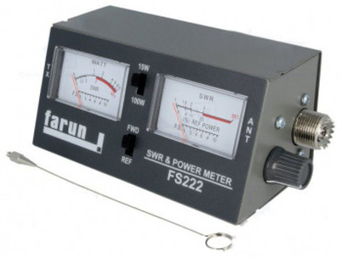Reflectometru wattmetru 10/100W statii CB FS222